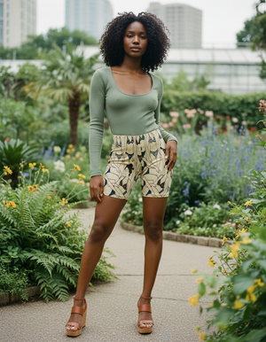 Rhodonite Edo women's short shorts