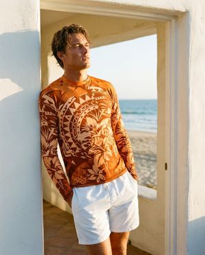 Men's Muskmelon Koa Uli men's rashguards