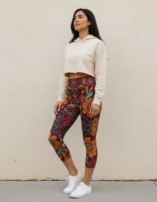 Tula capri yoga leggings