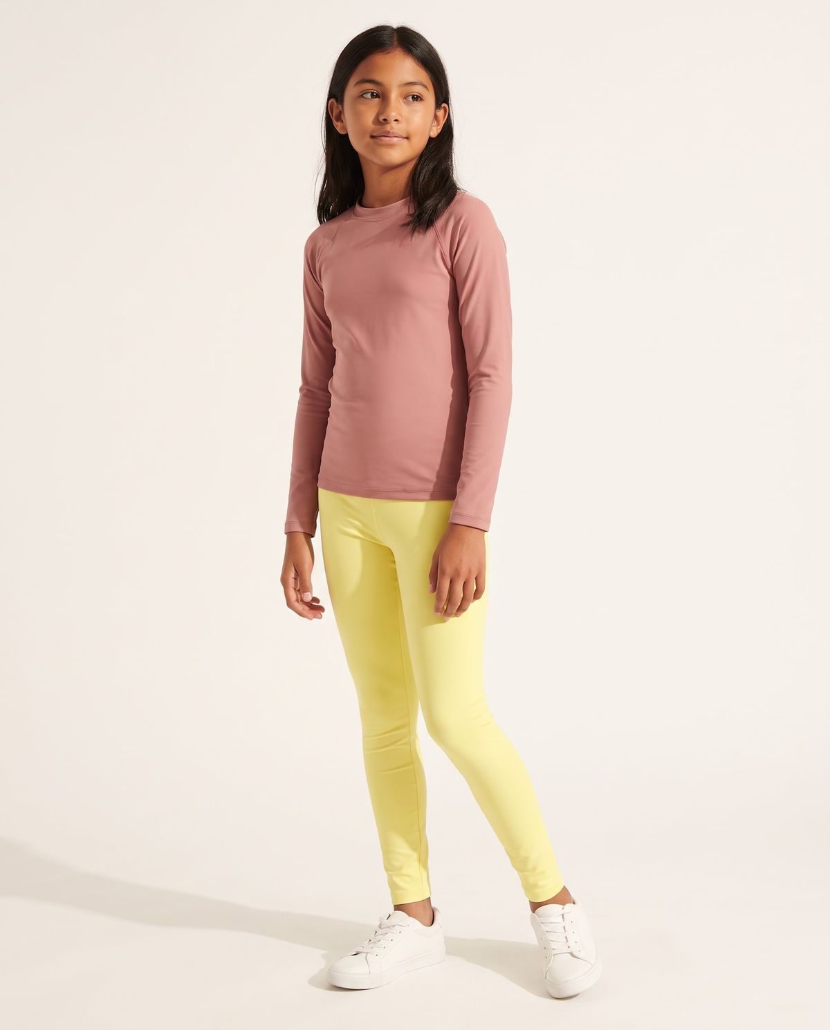 Baby Yellow Girls Youth Leggings Girls Youth Leggings — Lolekai