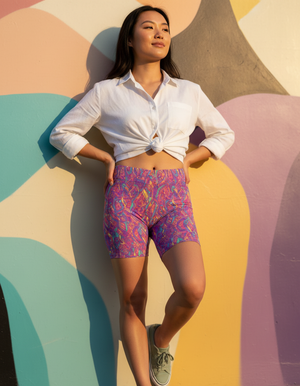 Neon Short Shorts Short Shorts — Dripper