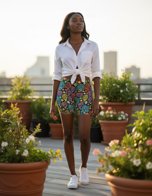 Coral Collection short shorts