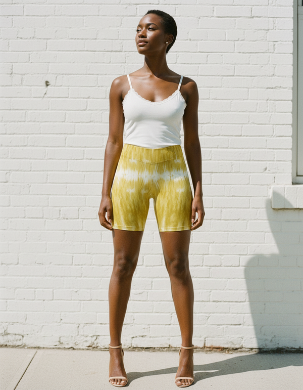 Women's Shibori Short Shorts