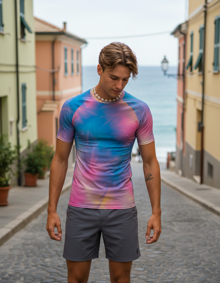 Rashguard — Men's Rhodonite Frost