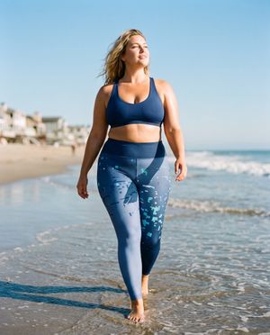 Rhodonite Surge plus size leggings
