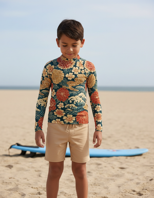Angora Edo Rash Guard Kids Rash Guard — Dripper