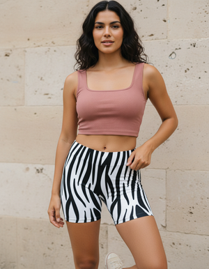 Amber Haze Zest women's short shorts