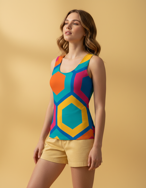 Sakura Tank Top Women's Tank Top — Dripper