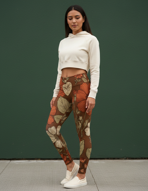 Verdant Leggings Women's Leggings — Dripper