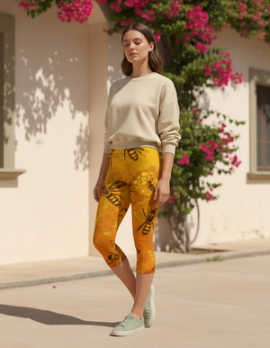 Buzz Capri Leggings Capri Leggings — Dripper