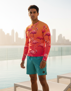 Palisade Rash Guard Men's Rashguard — Dripper