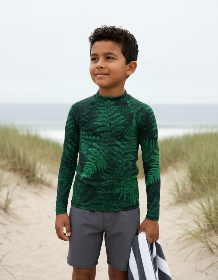 Rashguard — Kids Emerald