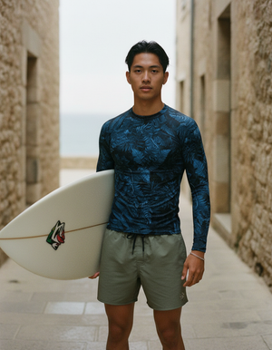 Men's Marina Verdant men's short-sleeve rashguards