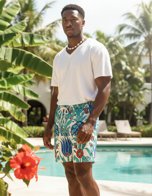 Mosaic Men's Swim Trunks Men's Swim Trunks — Dripper