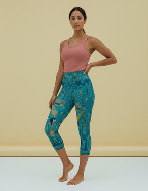 Ankh capri yoga leggings