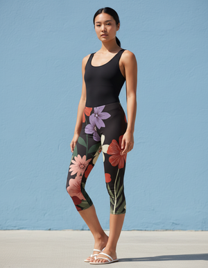 Verdant Capri Leggings Capri Leggings — Dripper
