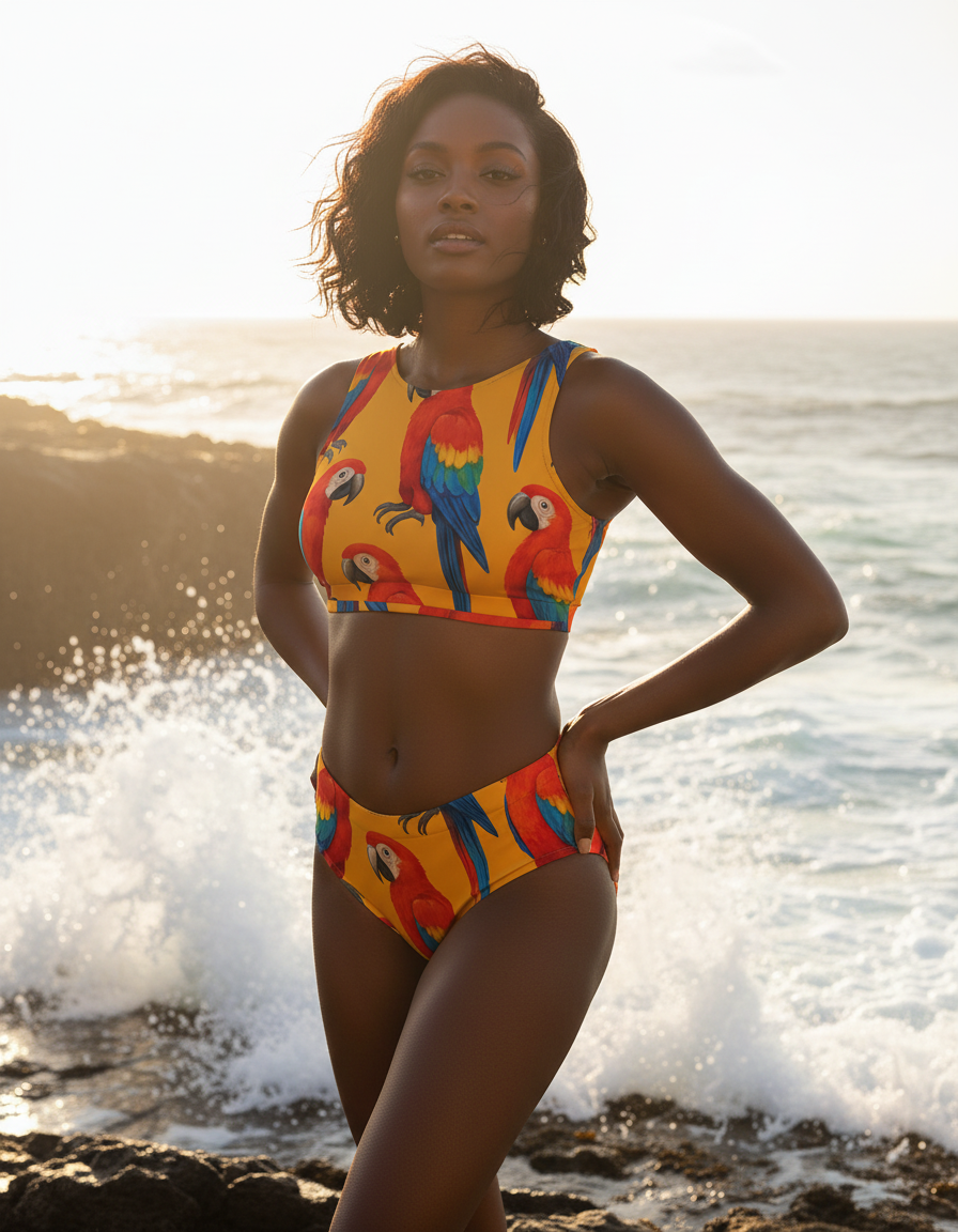 Tropique High-Waisted Bikini Top