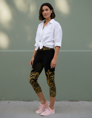 Elysium Capri Yoga Leggings bikini — Dripper