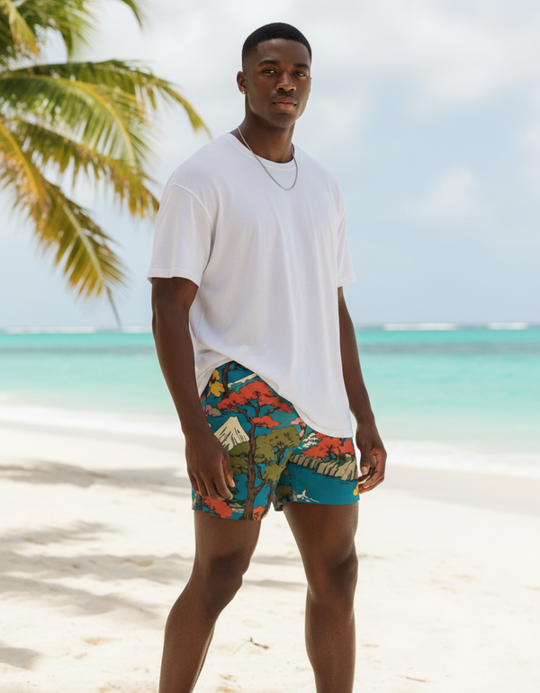 Men's Swim Trunks in Nami