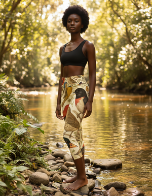 Peregrine Capri Yoga Leggings Capri Yoga Leggings — Dripper