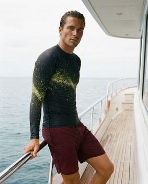 Acacia Pixelate Rash Guard Men's Rashguard — Lolekai