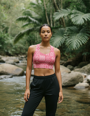 Fleur longline sports bras