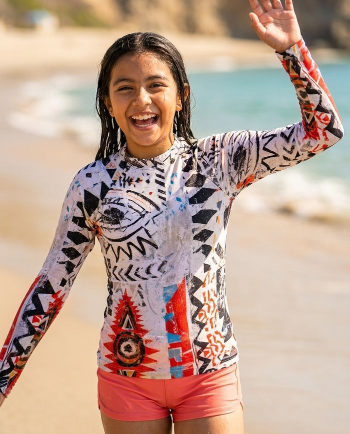 Rashguard — Girls Vortex