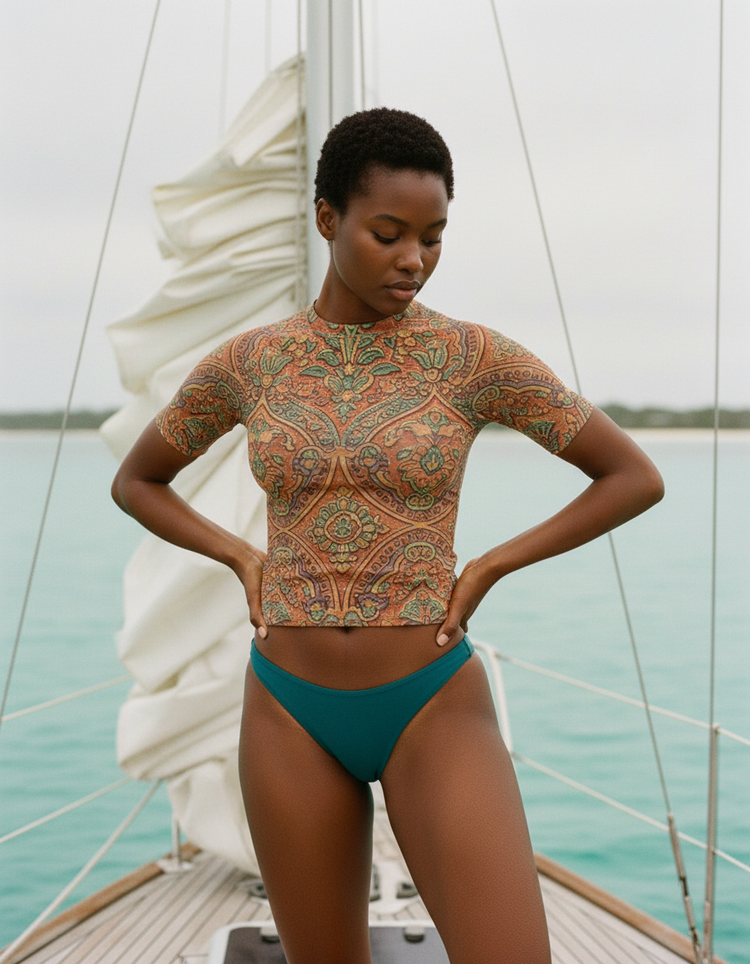Women's Sari Rash Guard