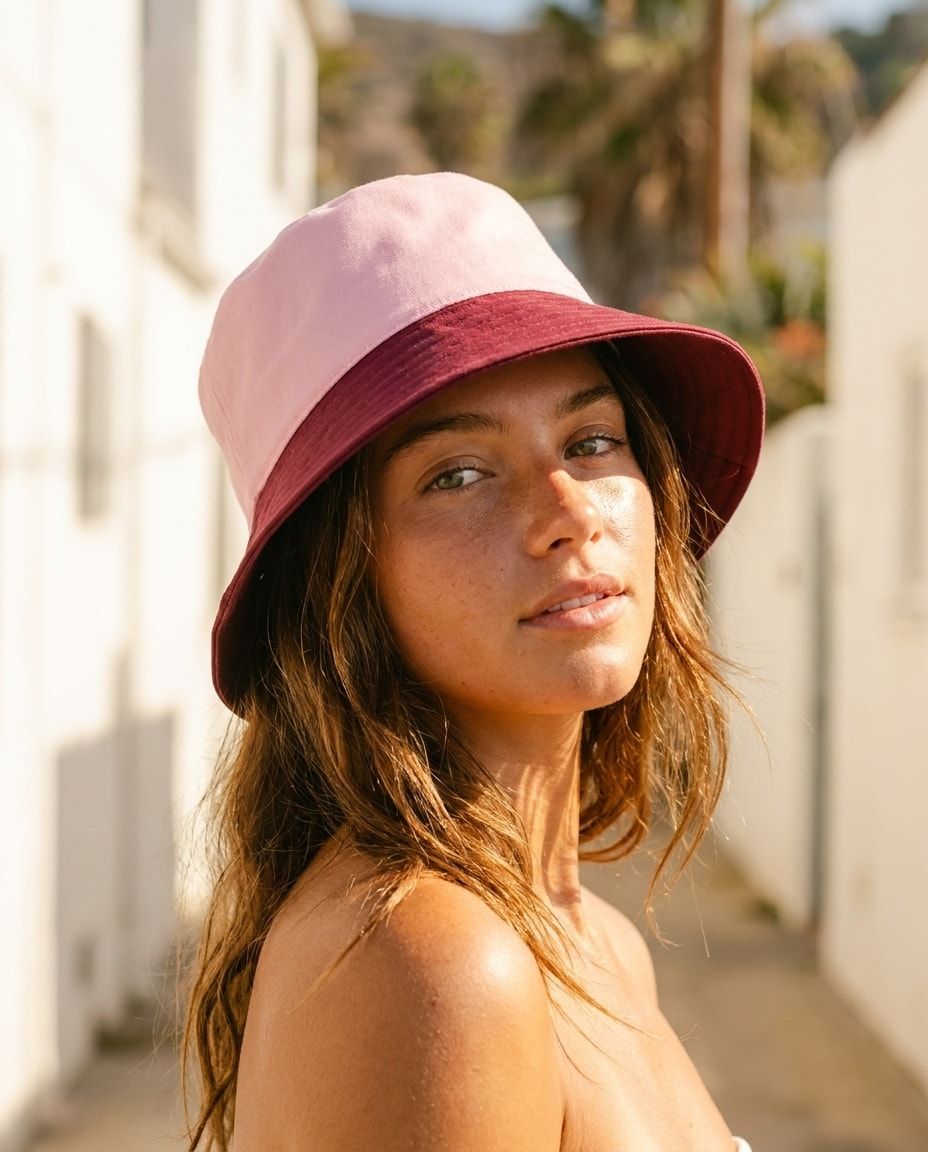 Berry & Petal bucket hats