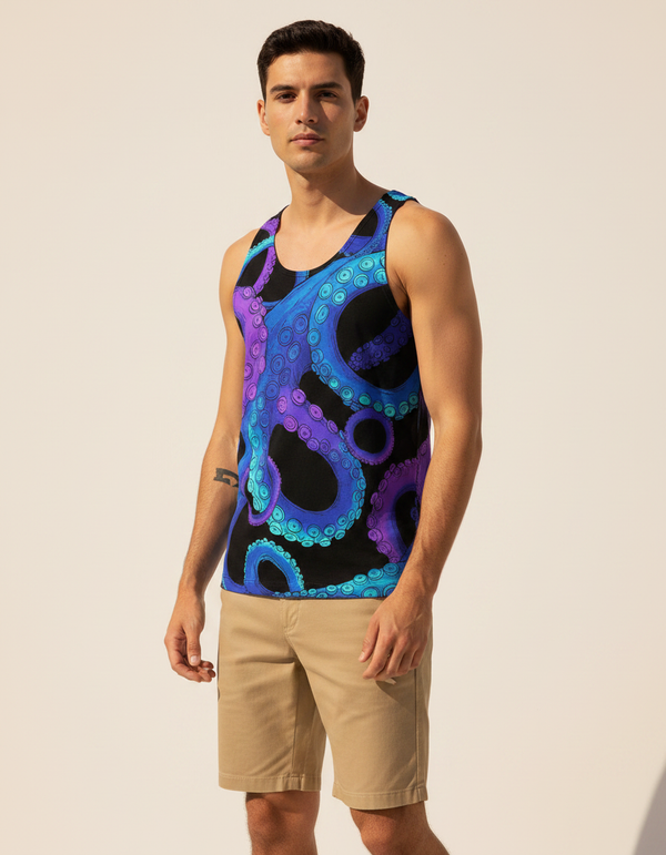 Octopus Collection men's tank tops