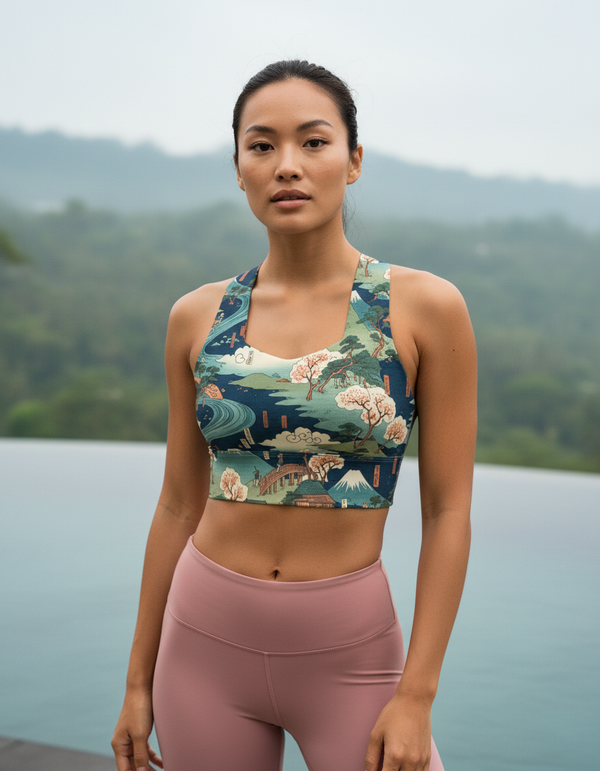Hiroshige Collection sports bras