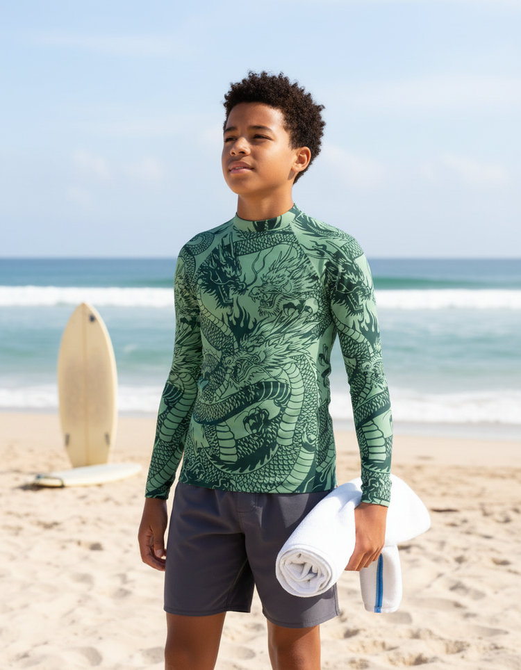 Youth Dragon's Lair Rash Guard