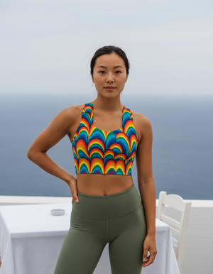 Prism Sports Bra Longline Sports Bra — Dripper