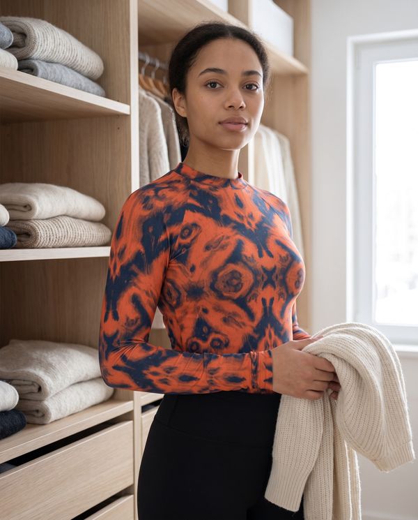 Ikat Collection women's base layers