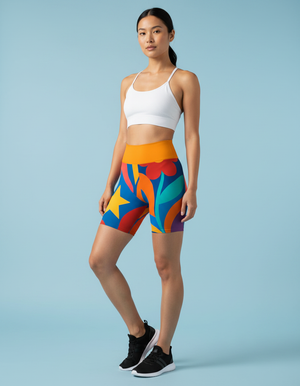 Serenity Yoga Shorts Yoga Shorts — Dripper
