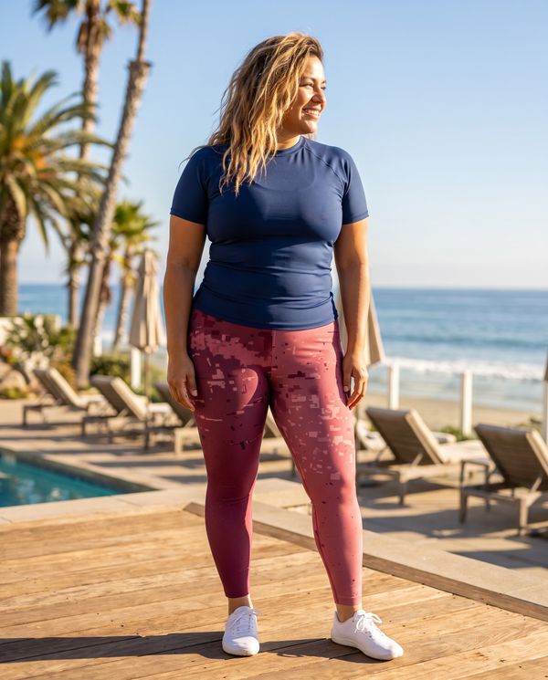 Amaranth Zest Plus Size Leggings