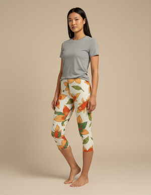 Citrus Orange Zenith leggings