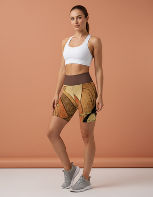 Hikari Yoga Shorts Yoga Shorts — Dripper