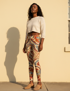 Suzani Collection Women's Leggings women's leggings