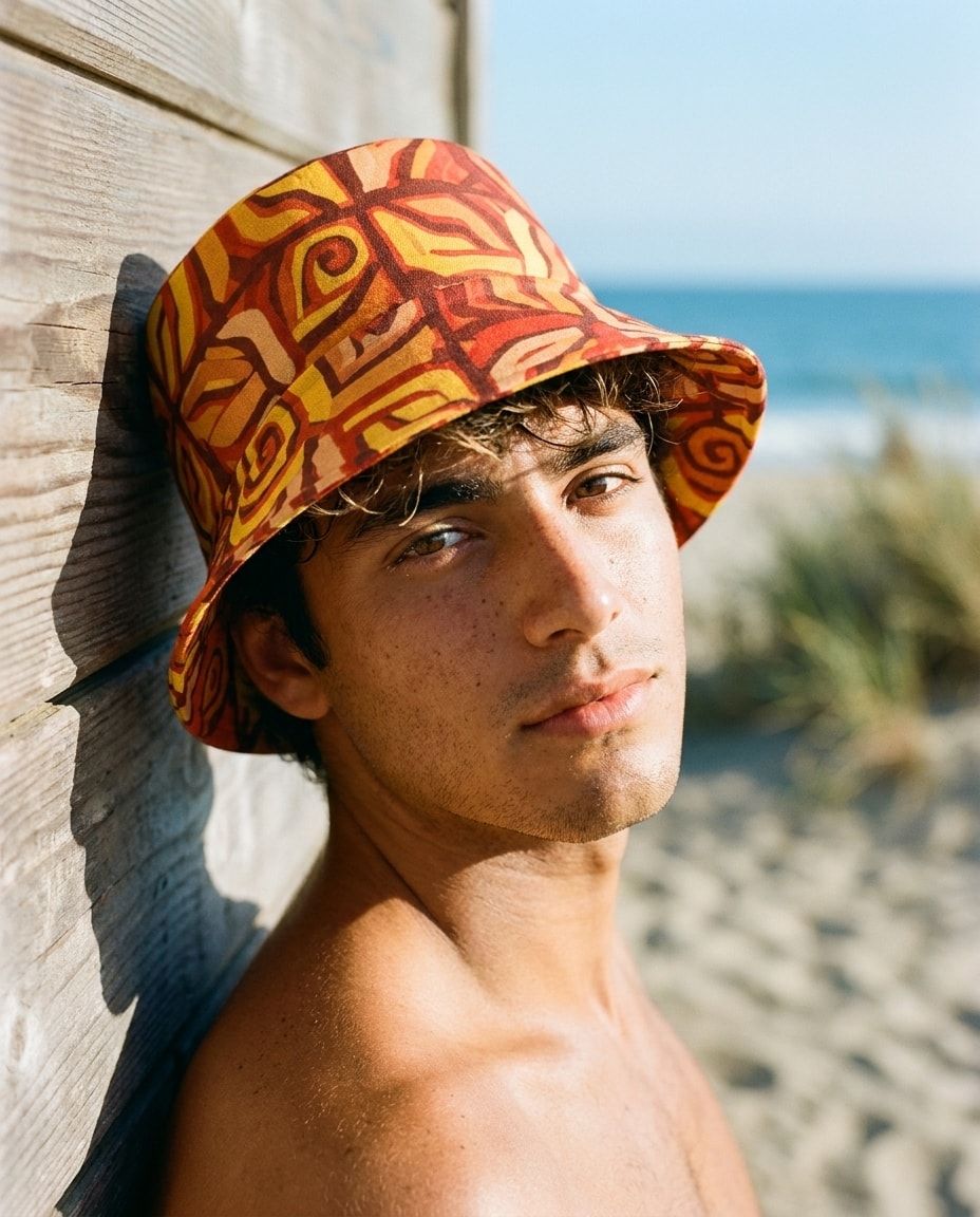 Citrus Orange Tango bucket hats — view 1 of 2