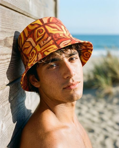 Citrus Orange Tango Bucket Hat bucket hat