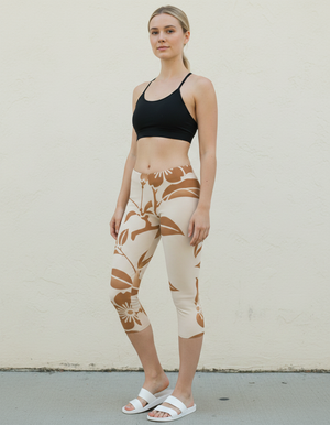 Amber Haze Fusion leggings