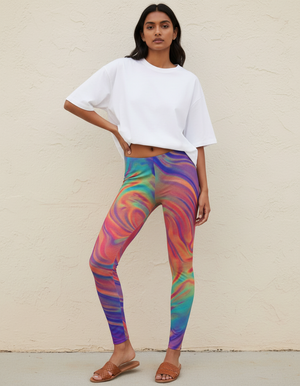 Aurora full-length leggings