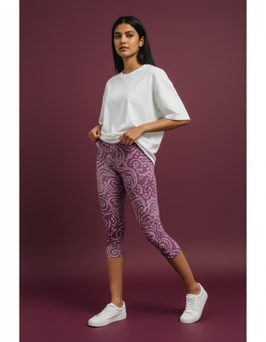 Burnished Lilac Pavitra leggings