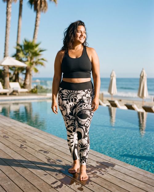 White Onyx Honua Uli Leggings