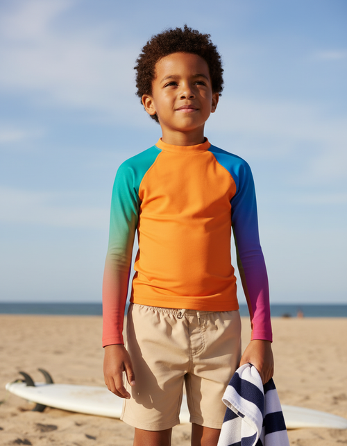 Chromatic Kids Rash Guard Kids Rash Guard — Dripper