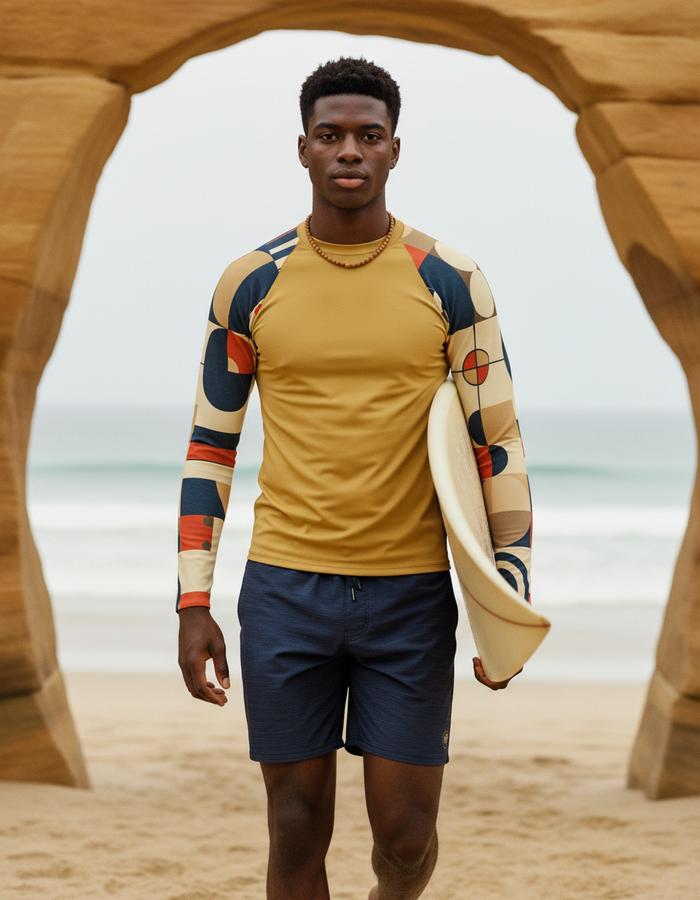 Rashguard — Men's Amber Haze Form