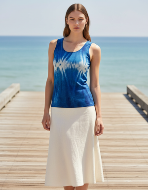 Women's Aqua tank tops
