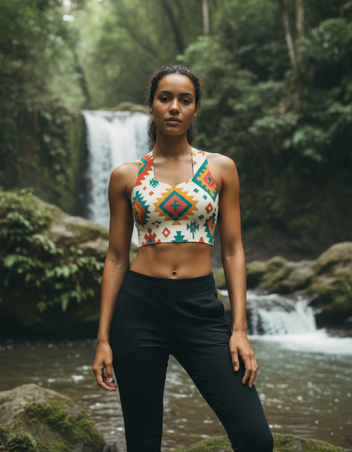 Karavan Sports Bra Longline Sports Bra — Dripper