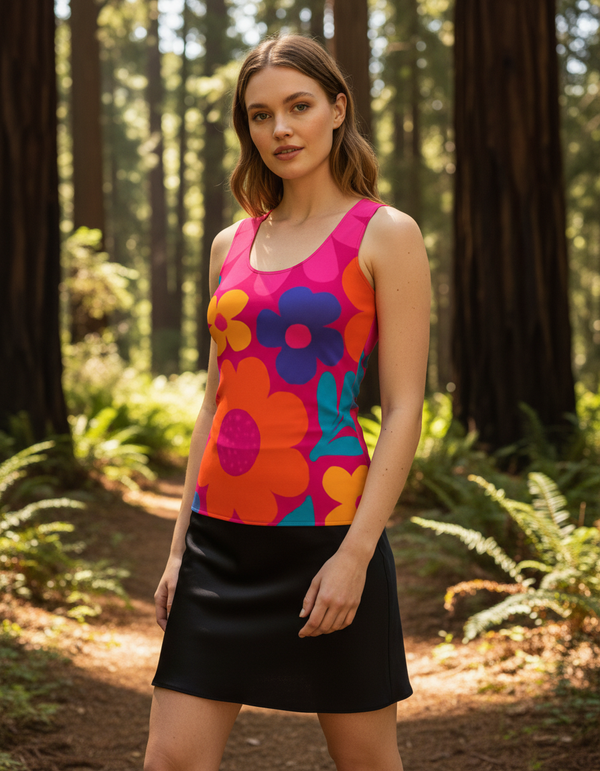 Floral Collection tank tops